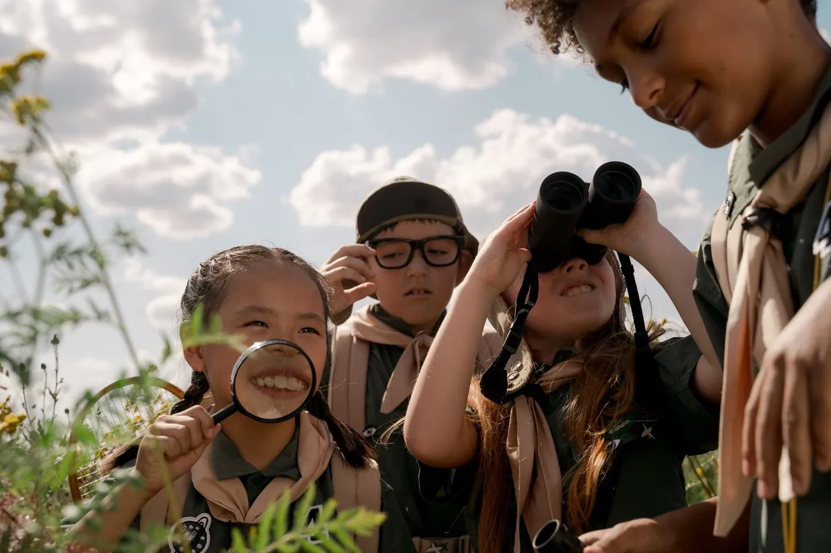Children exploring outdoors at summer camp — preparing your child for summer camp in Gallatin TN