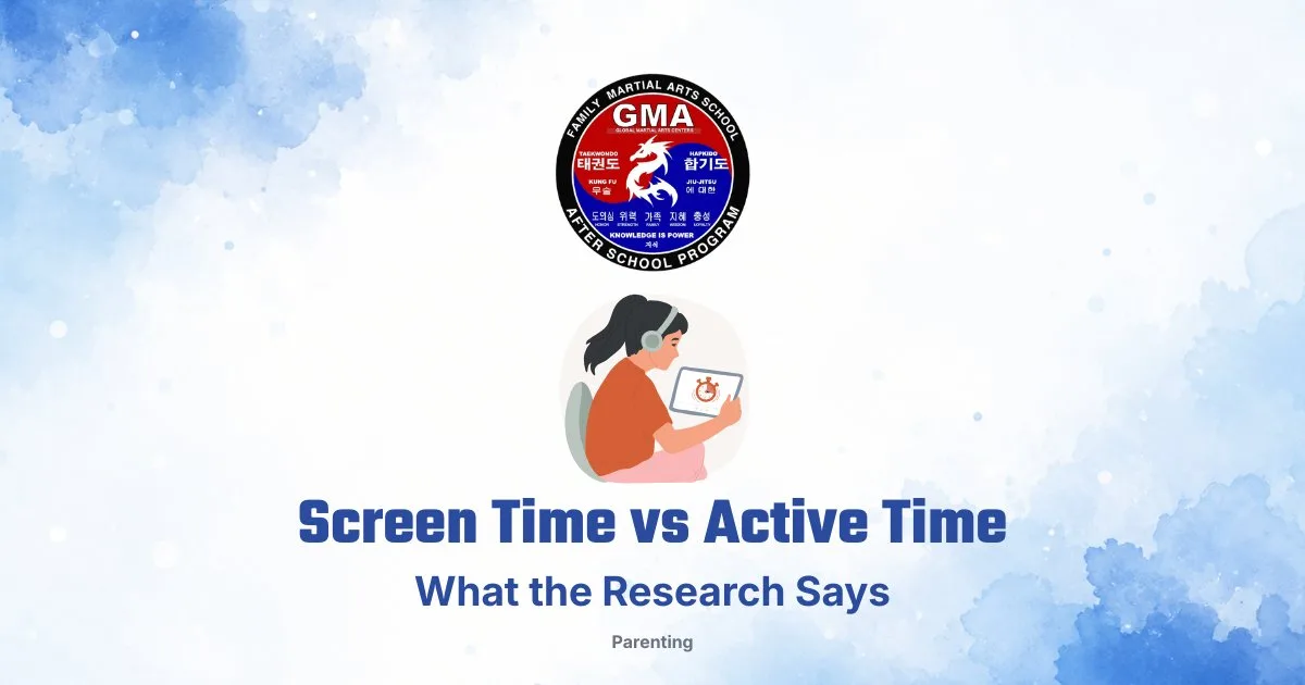 Screen time alternatives for kids — active time versus screen time for children in Gallatin TN